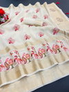 Radhika By Jr Heavy Lilan Cotton Silk With Embrodery Work Saree Online Wholesale